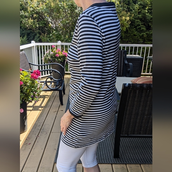 Nautica Striped Tunic - Picture 3 of 11